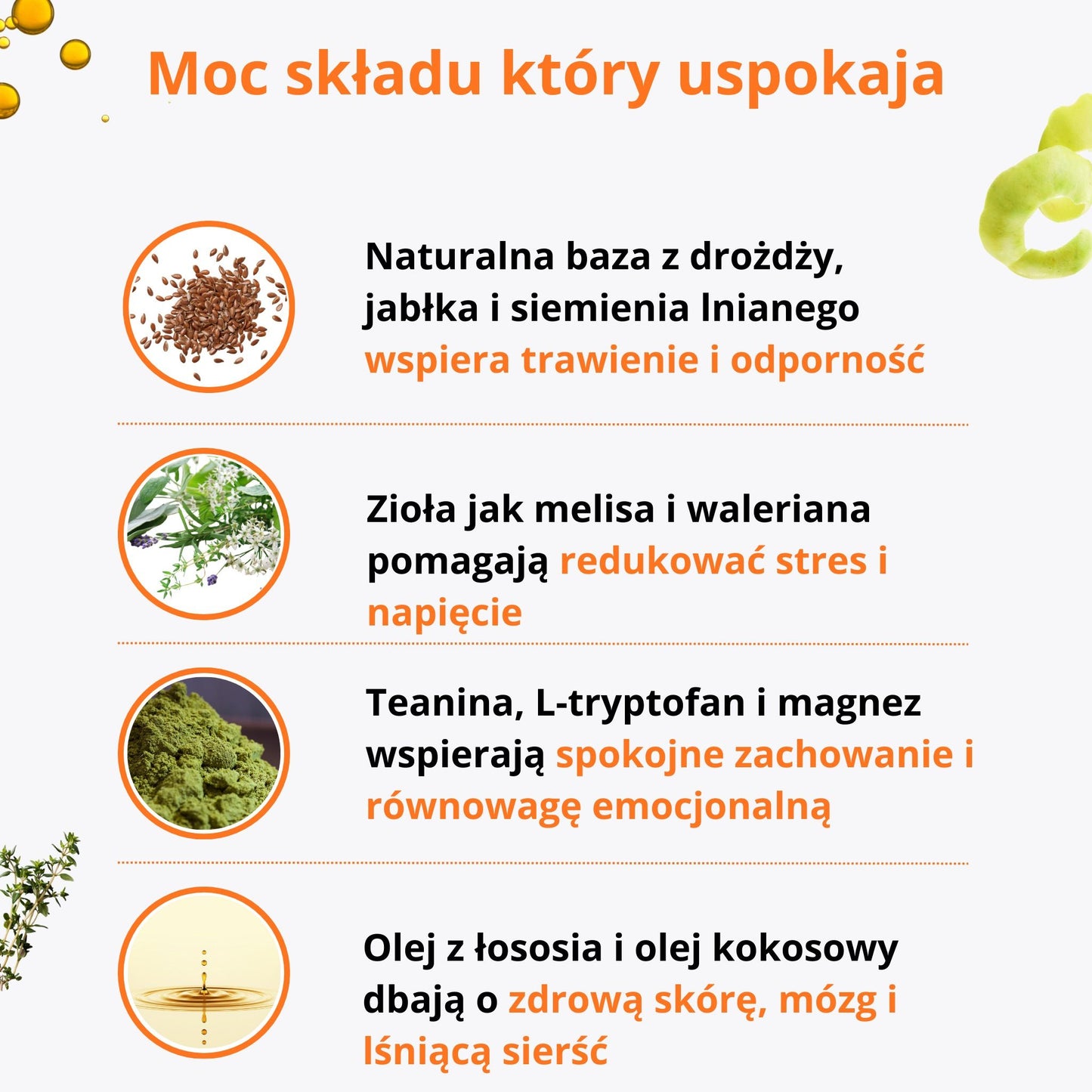 PetVital Smaczki Calm & Relax dla Psa | Naturalne Uspokojenie i Redukcja Stresu