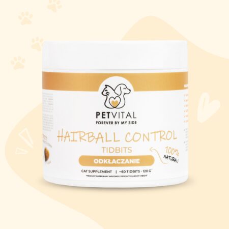 Pet Vital Smaczki Hairball Control dla Kota | Skuteczne Odkłaczanie i Zdrowe Trawienie