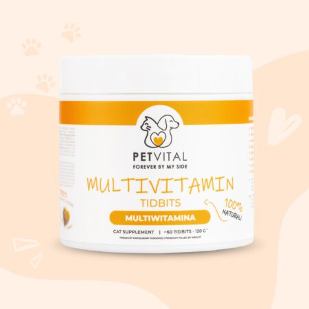 Pet Vital Smaczki Multivitamin dla Kota | Codzienne Wsparcie Zdrowia i Witalności